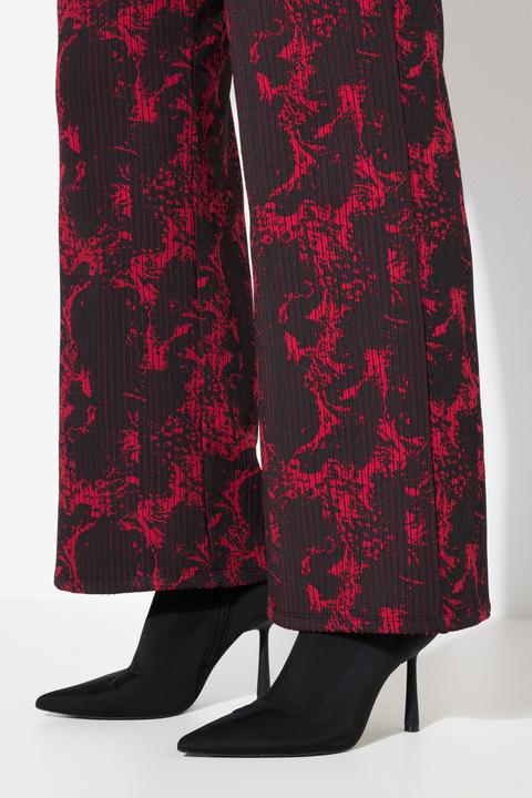 Produktbild Miamoda Jerseyhose, Allover-Muster, Elastikbund (56)