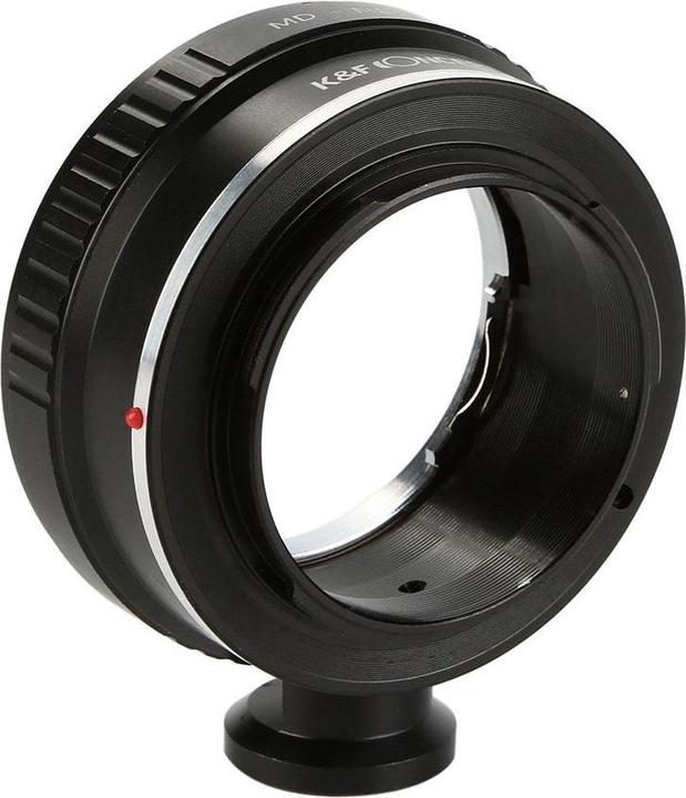 Actual product image K&F Concept High Precision Lens Adapter Mount, MD-NEX (with tripod connector)