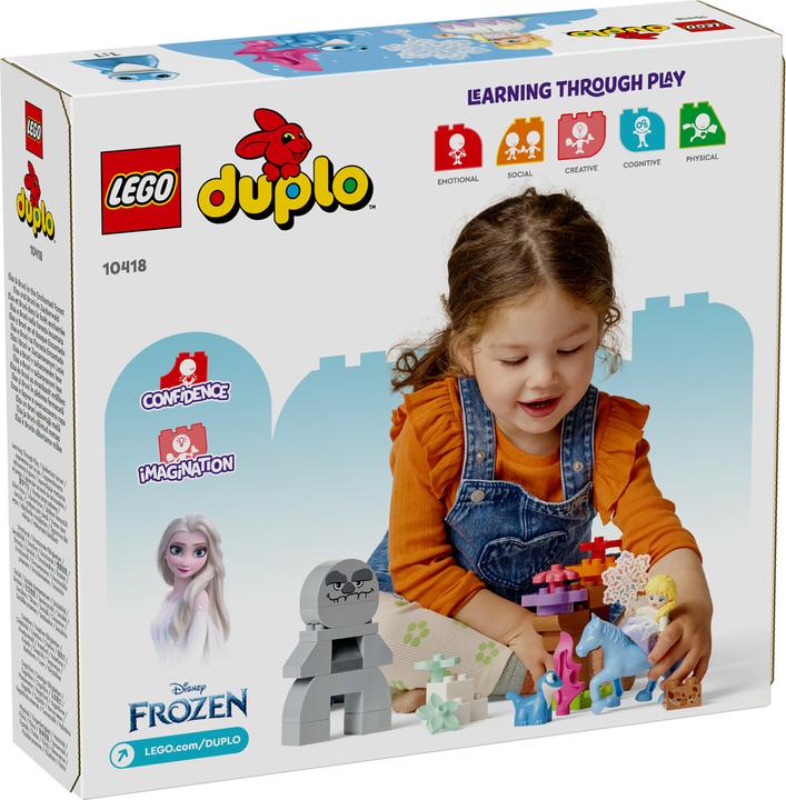 Produktbild LEGO Elsa und Bruni im Zauberwald (10418)