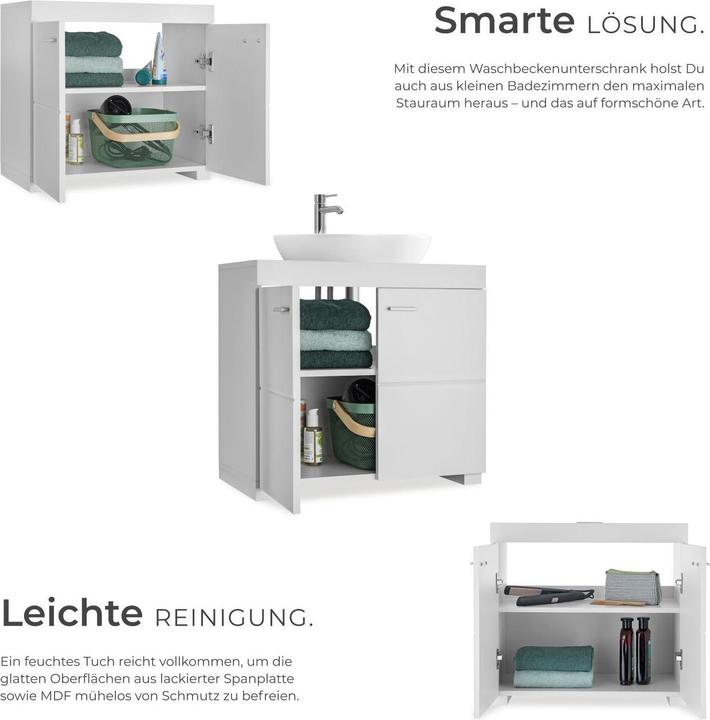 Actual product image tectake Idris (60 x 35 x 56 cm)