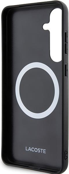 Image du produit Lacoste LCHMS24MPVCK S24+ S926 czarny/black hardcase Iconic Petit Pique MagSafe (Samsung Galaxy S24+)