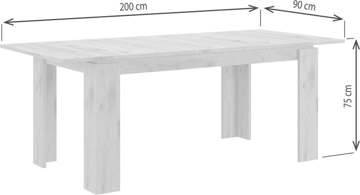 Actual product image Xonox Home Titan (160 x 76 x 90 cm)