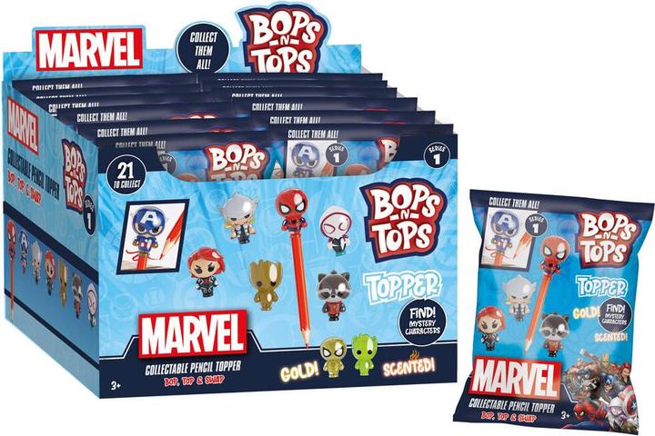 Actual product image CyP Brands Marvel assorted Toppers 3D surprise envelopes