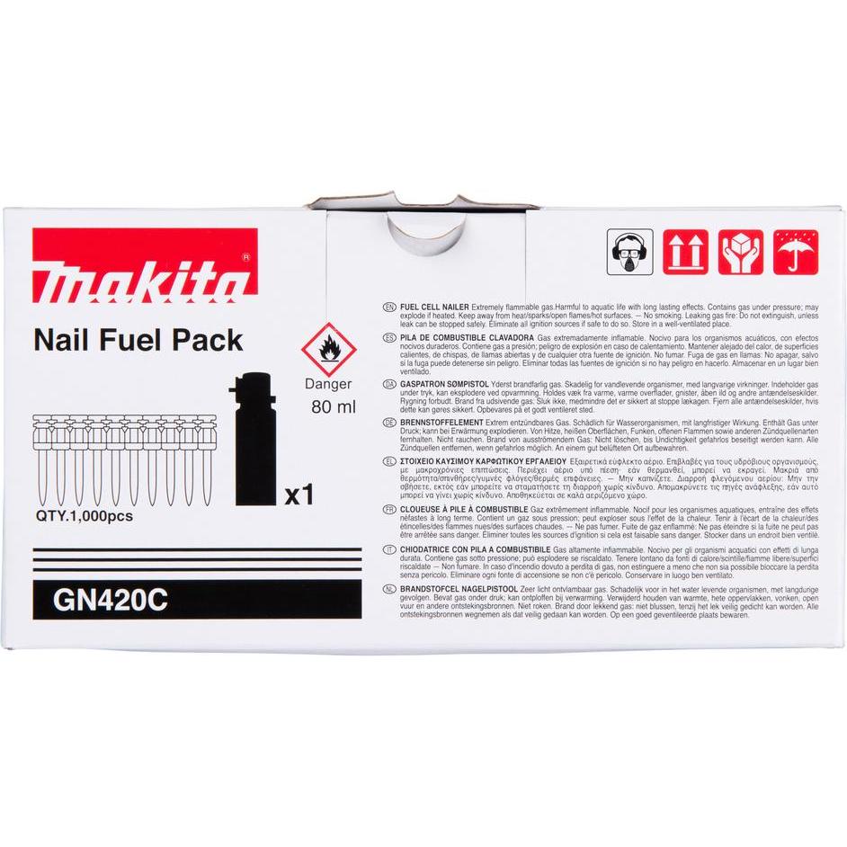 Makita Betonnagel 3,1x32mm HC6 + Gas (196289-7)