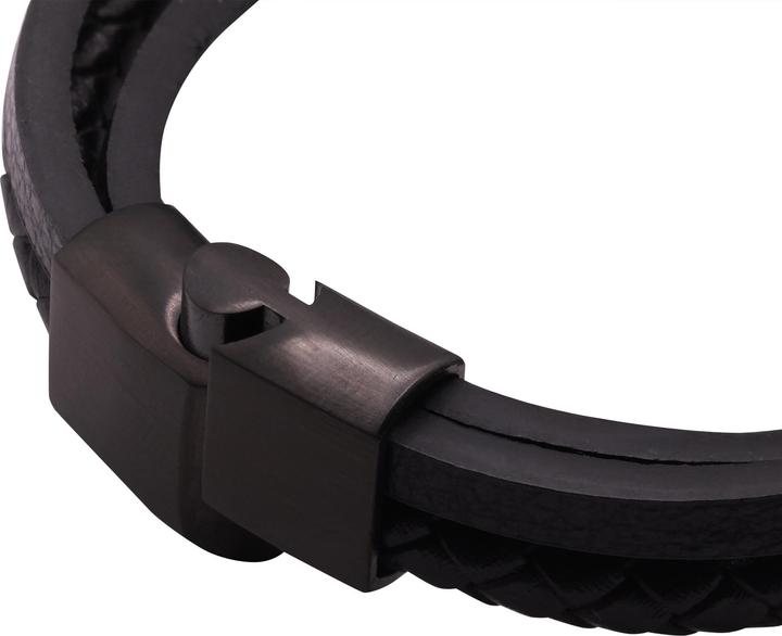 Actual product image Heideman Ocean black colours (19 cm, 100% leather)