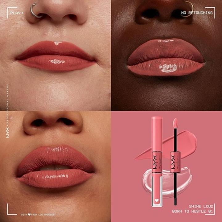 Immagine prodotto NYX Professional Make-Up Shine Loud (Pesca, Rosa)