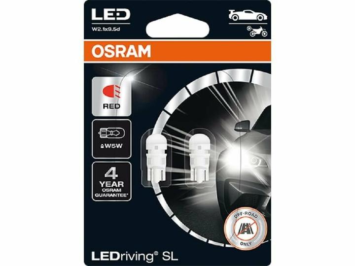 Image du produit Osram LEDriving Red (W5W)