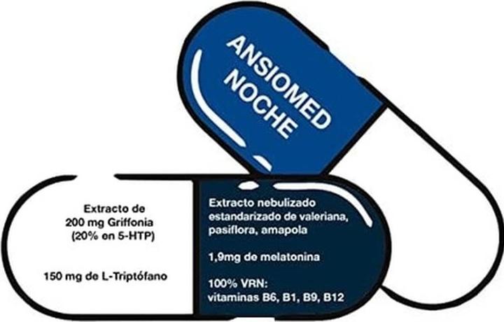 Image du produit Bioserum Ansiomed Nuit Aide à la relaxation et au sommeil profond 45 capsules (Crème de nuit)