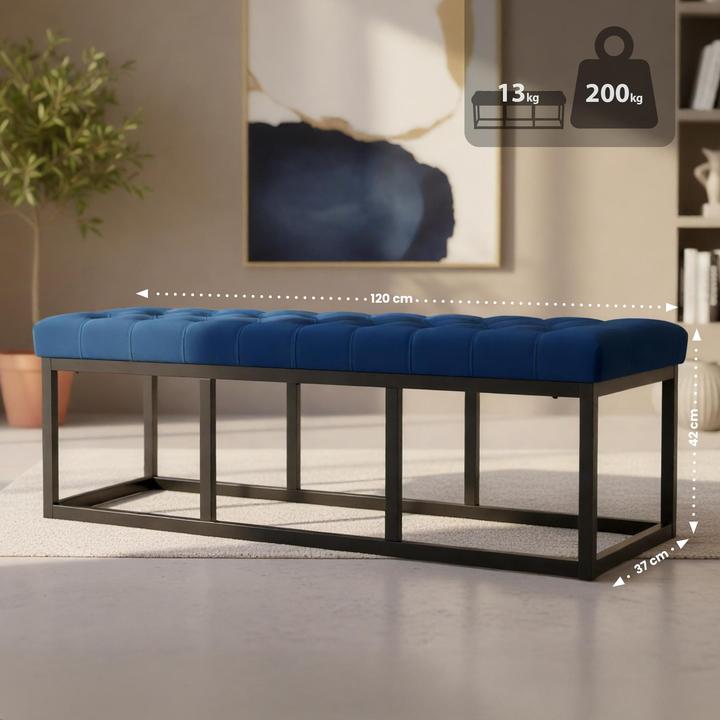 Image du produit CLP Polson velours noir (120 cm)