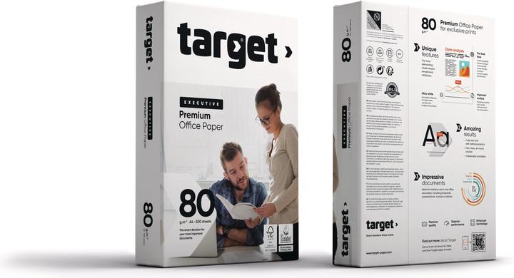 Actual product image Target EXECUTIVE - Copy paper (80 g/m², 500 x, A4)