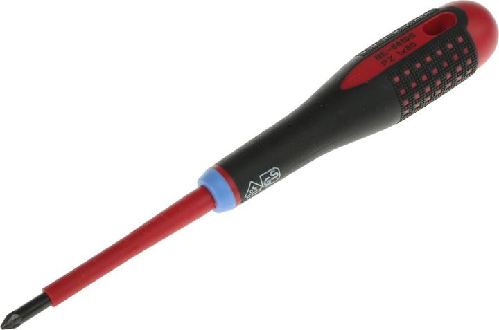 Produktbild Bahco BE-8810S - ERGO Isolierter Schraubendreher für Pozidriv-Schrauben mit 3-Komponenten-Griff, V (Pozidriv-Kreuzschlitz (PZ))