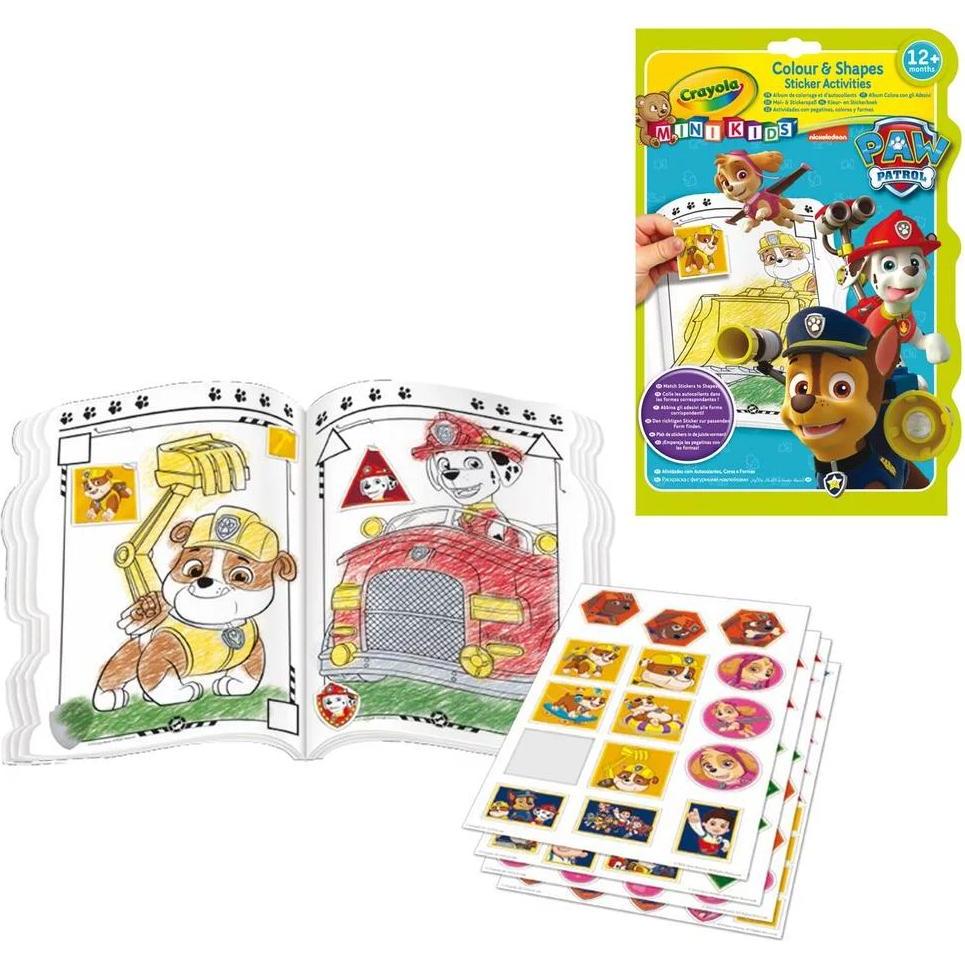 Thumbnail - Crayola, Sticker, Paw Patrol