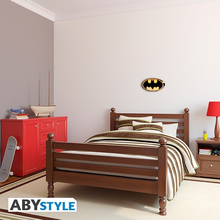 Actual product image ABYstyle Lampada DC Comics : Bat Logo Lamp
