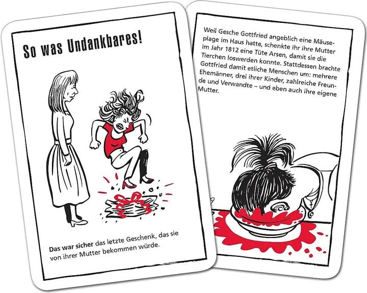 Actual product image black stories serial killer (German, 1 - 5 Players)