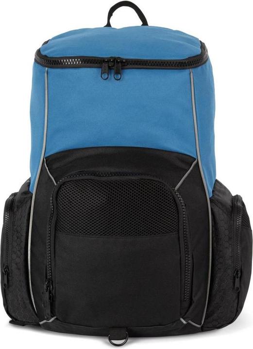 Black, light royal blue