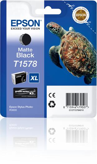 Image du produit Epson T1578 Ultra Chrome K3 (MBK)