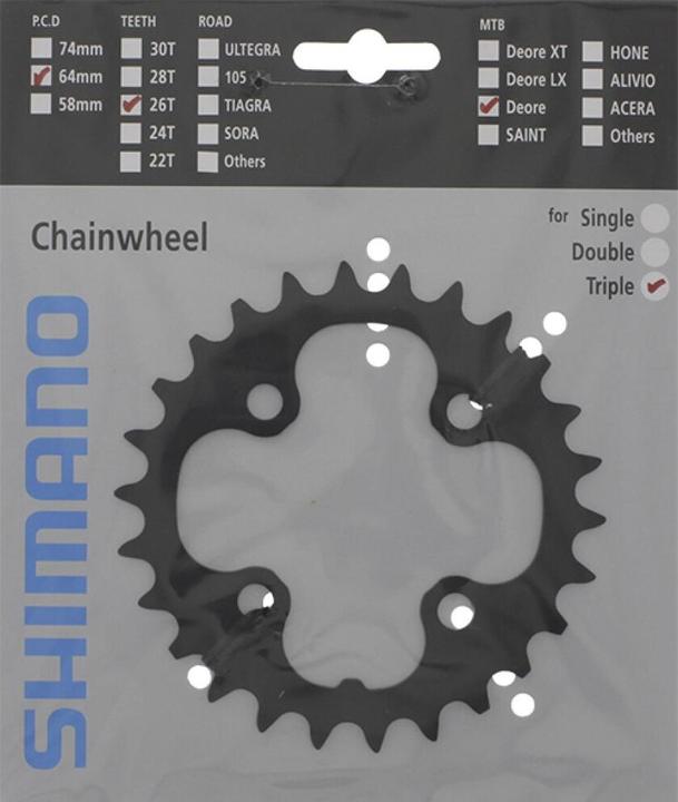 Produktbild Shimano Kettenblatt Deore FC-T6010 26Z (26)