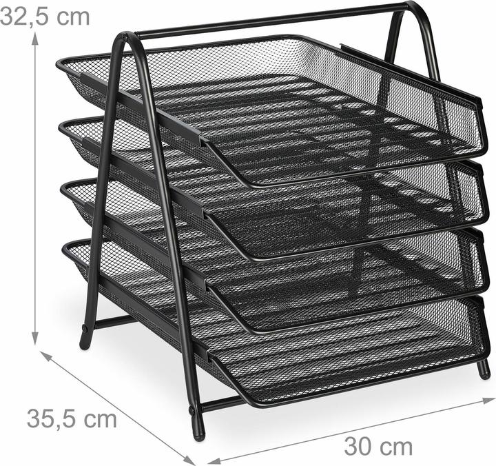 Actual product image Relaxdays cosmetics organiser