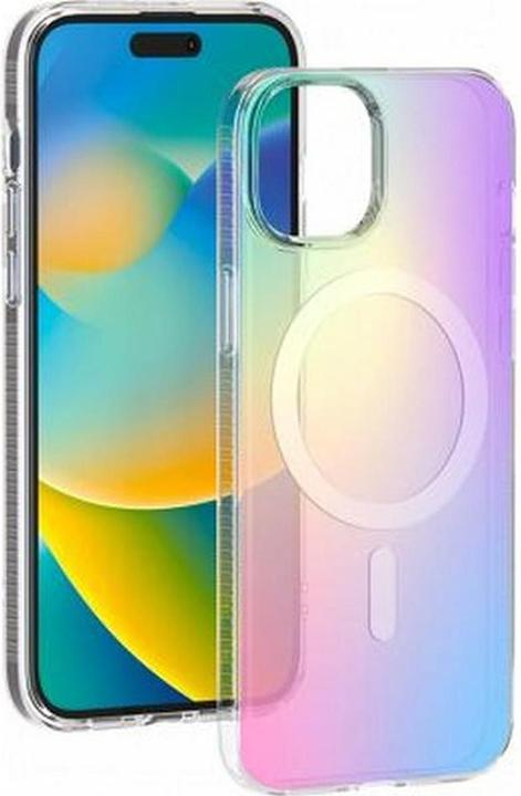 Custodia IPhone 15 Pro Max Case&me Con MagSafe - Cover Trasparente Rosa, Protezione Fotocamera E Ricarica Wireless - Foto 6