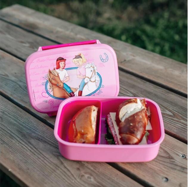 Produktbild Scooli Lunchbox Bibi und Tina Hellrosa/Pink