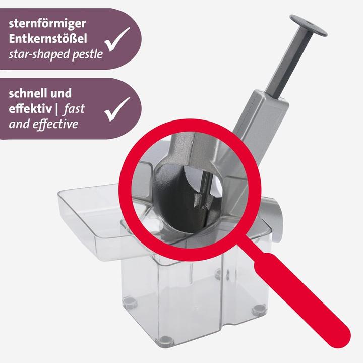 Actual product image Westmark Kirschenentkerner mit grosser Kernkassette 40702260