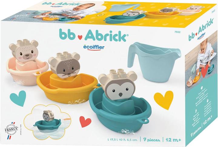 Produktbild Abrick Badeboote Tiere mit Giesskanne, 7 Stk.