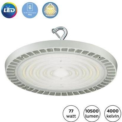 Philips, Wandleuchte + Deckenleuchte, CoreLine Highbay Value BY100P 10000lm/840 Bredstrålende (WB) G