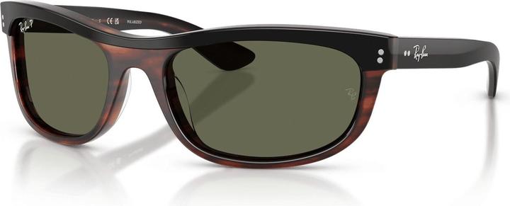 Grün Polarized, Schwarz auf Havana