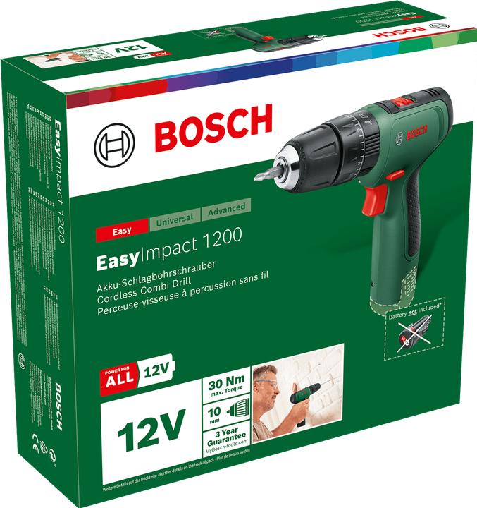 Actual product image Bosch Home & Garden EasyImpact 1200 (Rechargeable battery operated)