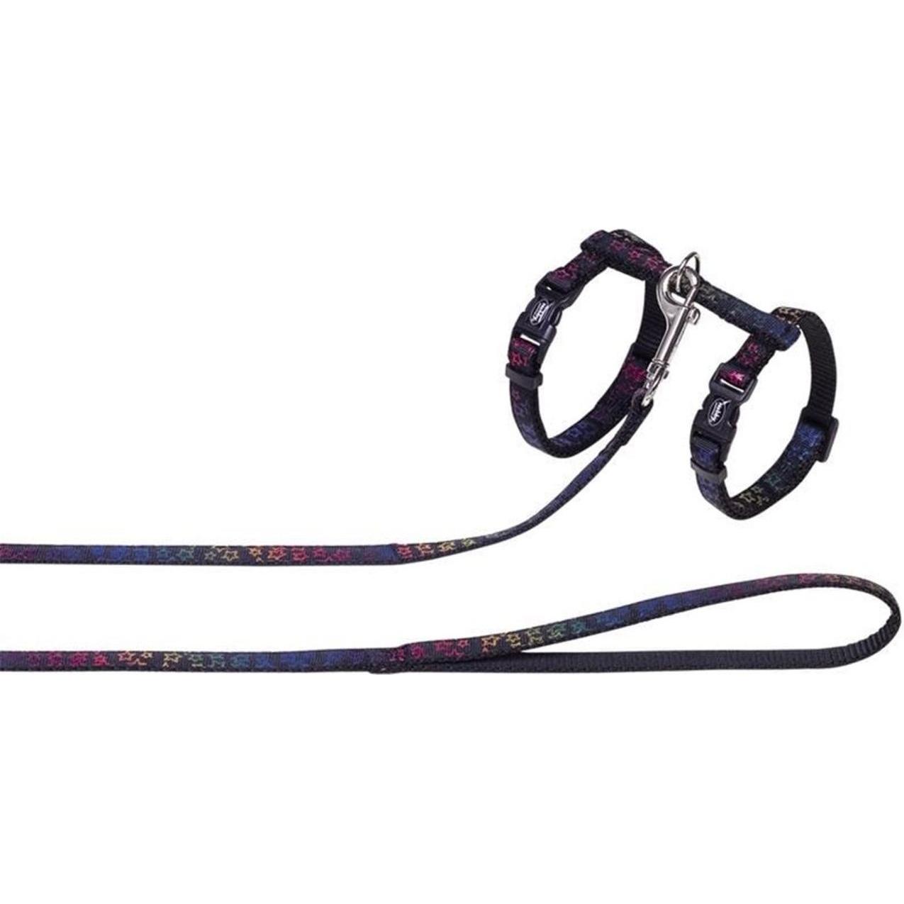 Nobby Katzengarnitur Star (Katze, Hundesport), Halsband + Leine