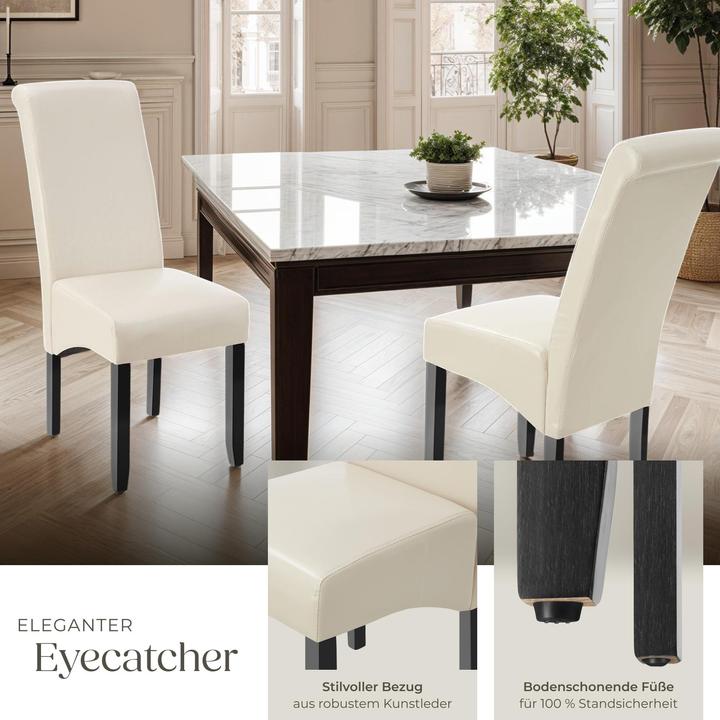 Immagine prodotto tectake 2x Esszimmerstuhl