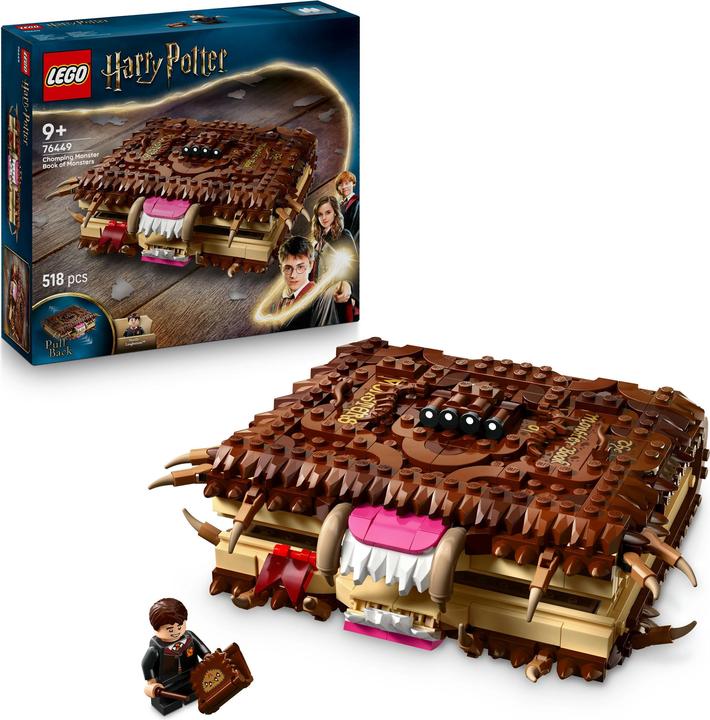 Actual product image LEGO Beissendes Monsterbuch der Monster (76449, LEGO Harry Potter)