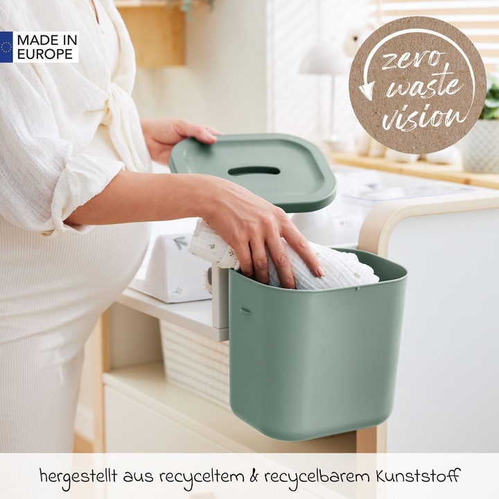 Actual product image Rotho Babydesign Windeleimer KAYO 6 l Sage Green