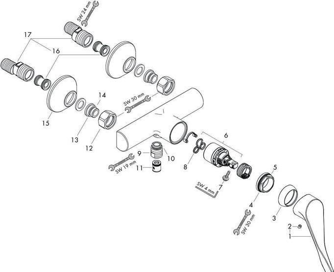 Produktbild hansgrohe Focus Chrom