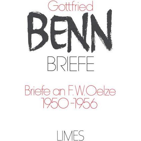 Briefe / Briefe an F. W. Oelze. 1950-1956, Fachbücher von Gottfried Benn