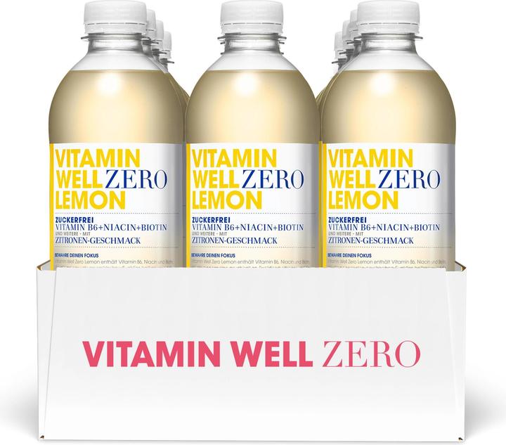 Actual product image Vitamin Well Zero Lemon (Lemon, 12x)