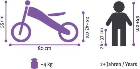 Produktbild Bikestar 2-in-1 (12")