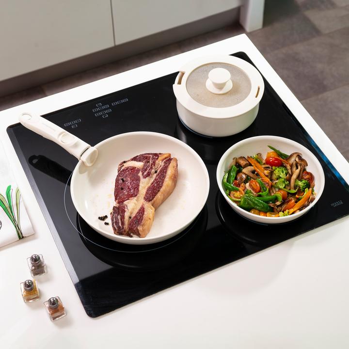 Actual product image InnovaGoods Frying pan set (Frying pan, Aluminium)