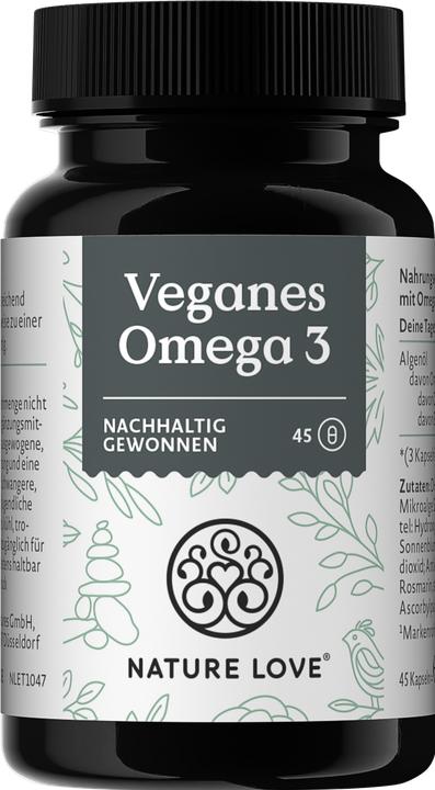 Actual product image Nature Love Vegan Omega 3 (27 g)