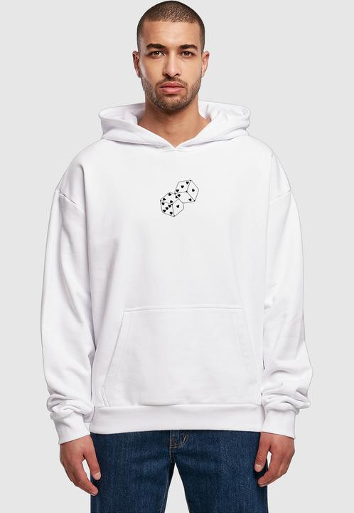 Image du produit Merchcode Hugs & Love - Sweat à capuche Heart Dice Ultra Heavy - 175039 (L, M)