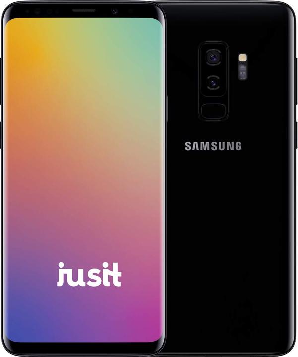 Produktbild jusit Galaxy S9+ (64 GB, Midnight Black, 6.20", 12 Mpx, Dual SIM)