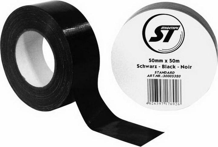 Image du produit Accessory Gaffa Tape Standard 48mm x 50m noir (48 mm)