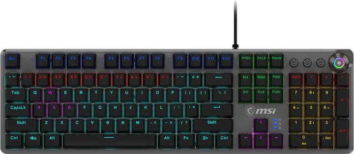 MSI FORGE GK310 | Gaming keyboard | Wired | US | Red Switches (Eng. Int., Kabelgebunden)