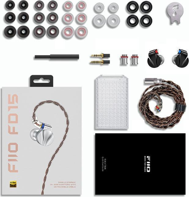 Actual product image FiiO FD15 (No noise cancelling, Cable)