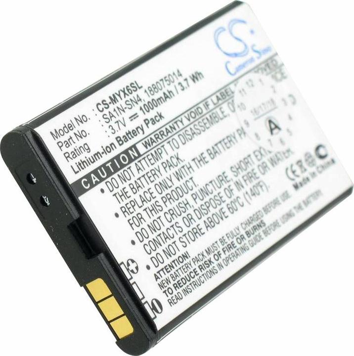 Actual product image CS Cameron Sino Battery Sagem myX-6, myX-7, myV-65, myV-75