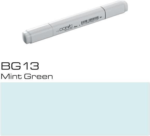 Actual product image Copic Graphic marker Classic type BG - 13 (Mint green, 1 x)