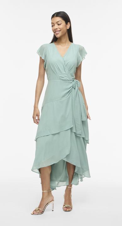 Image du produit Vila VIURA Maxi Kleid mit V-Ausschnitt (38)