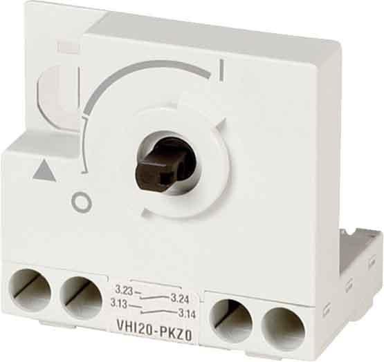Actual product image Eaton Auxiliary switch leading 240 V/AC 1 A 2 NO contacts VHI20-PKZ01 1 pc.