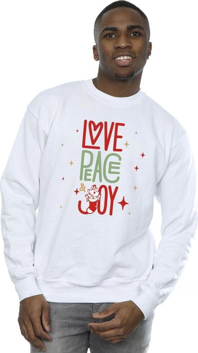 Produktbild Disney The Aristocats Marie Love Peace Joy Sweatshirt (L)