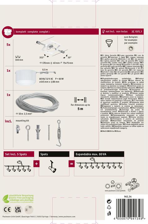 Produktbild Paulmann Wire System MacII